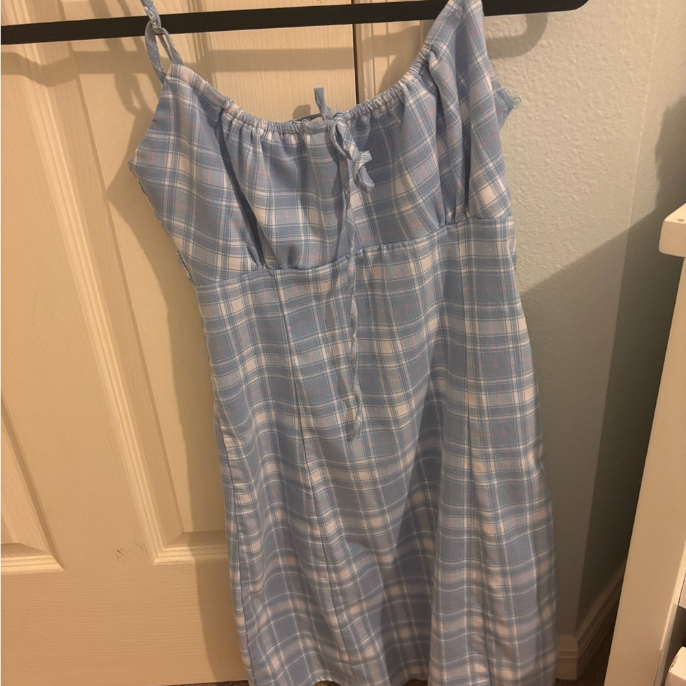 Blue Plaid Women's Sleepwear